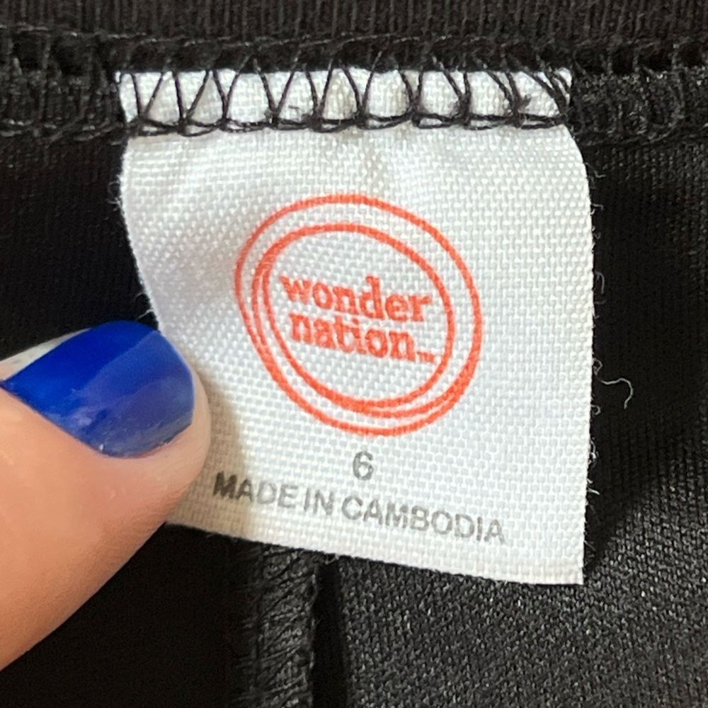 Kids Black Uniform Skort Bundle - Picture 6 of 8